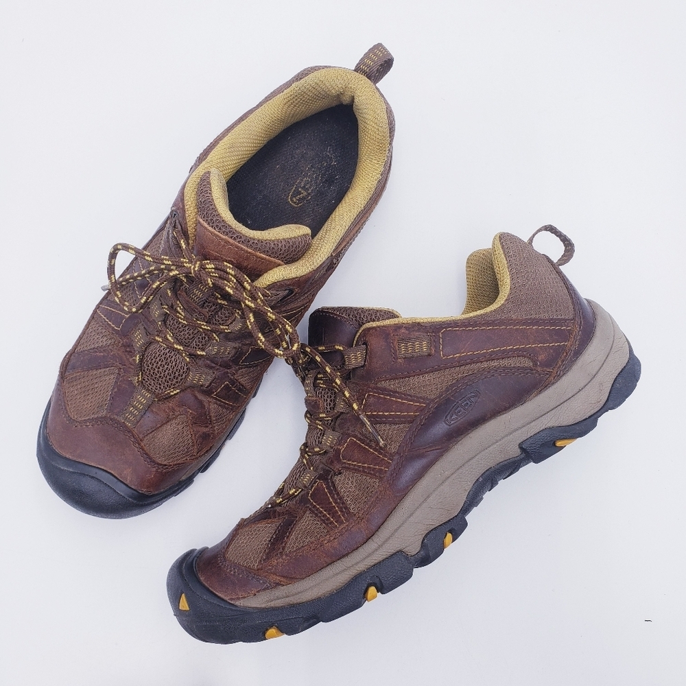 Keen Voyageur Women's Size‎ 9.5 U.S Hiking Comfort Shoes Brown Leather 1003895